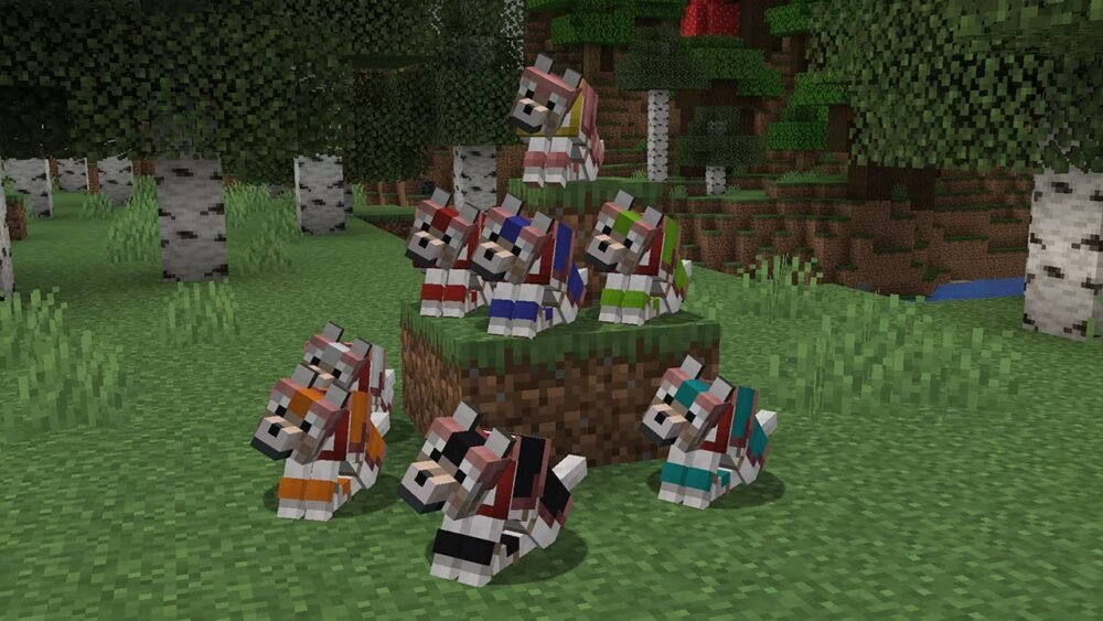 Minecraft wolves