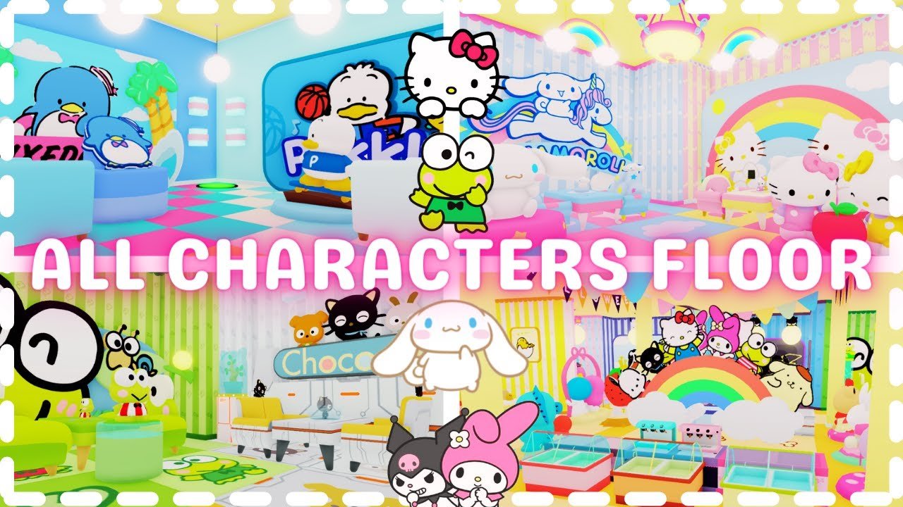 Hello Kitty Cafe All Characters