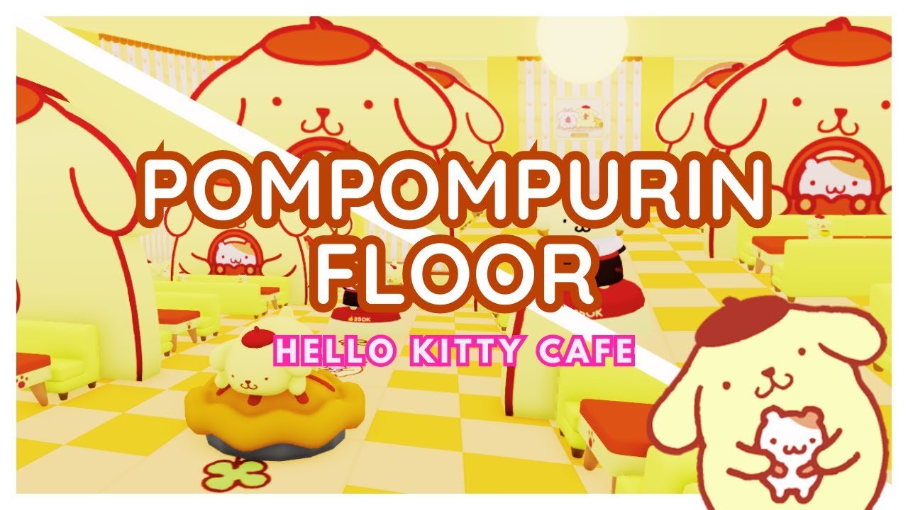 Hello Kitty Cafe Pompompurin