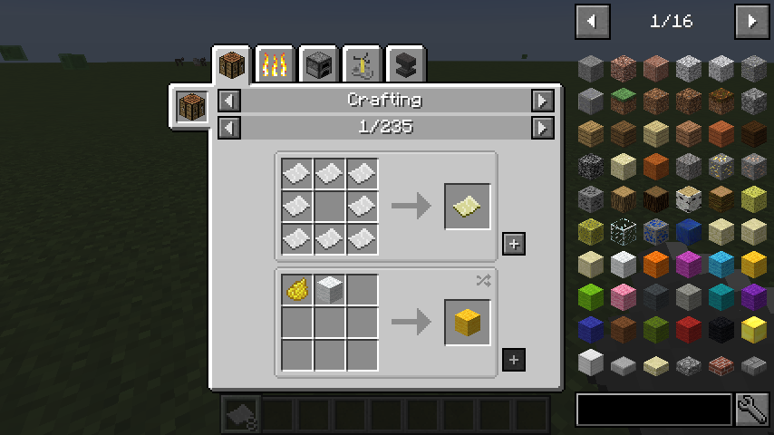 Minecraft JEI