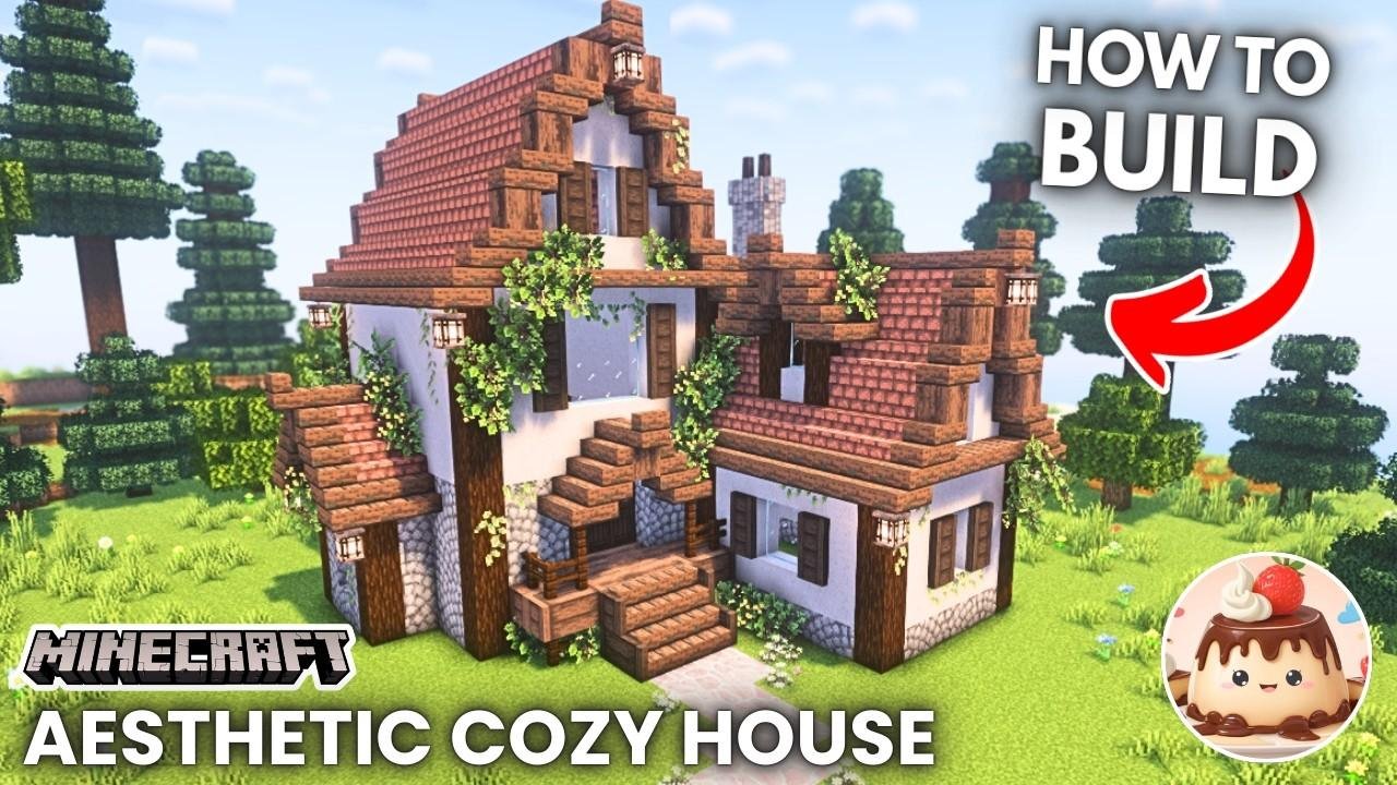 Minecraft Aesthetic Cozy House