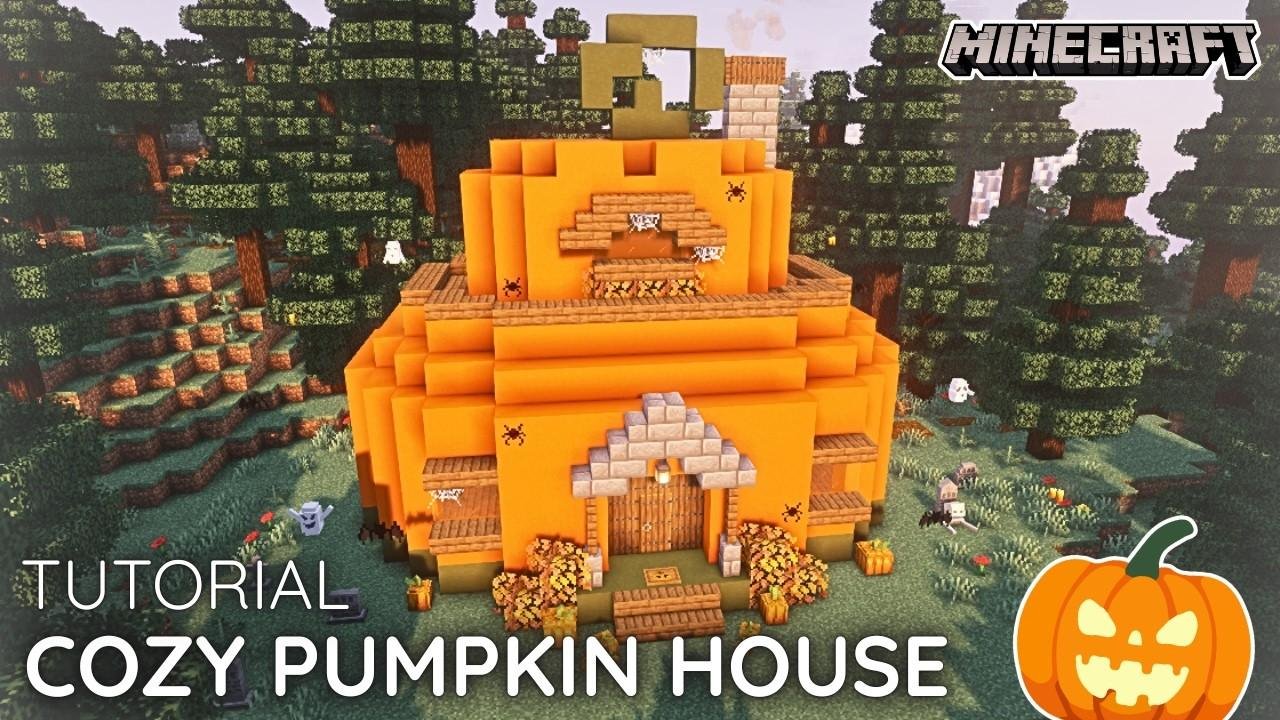 Minecraft Cozy Pumpkin House