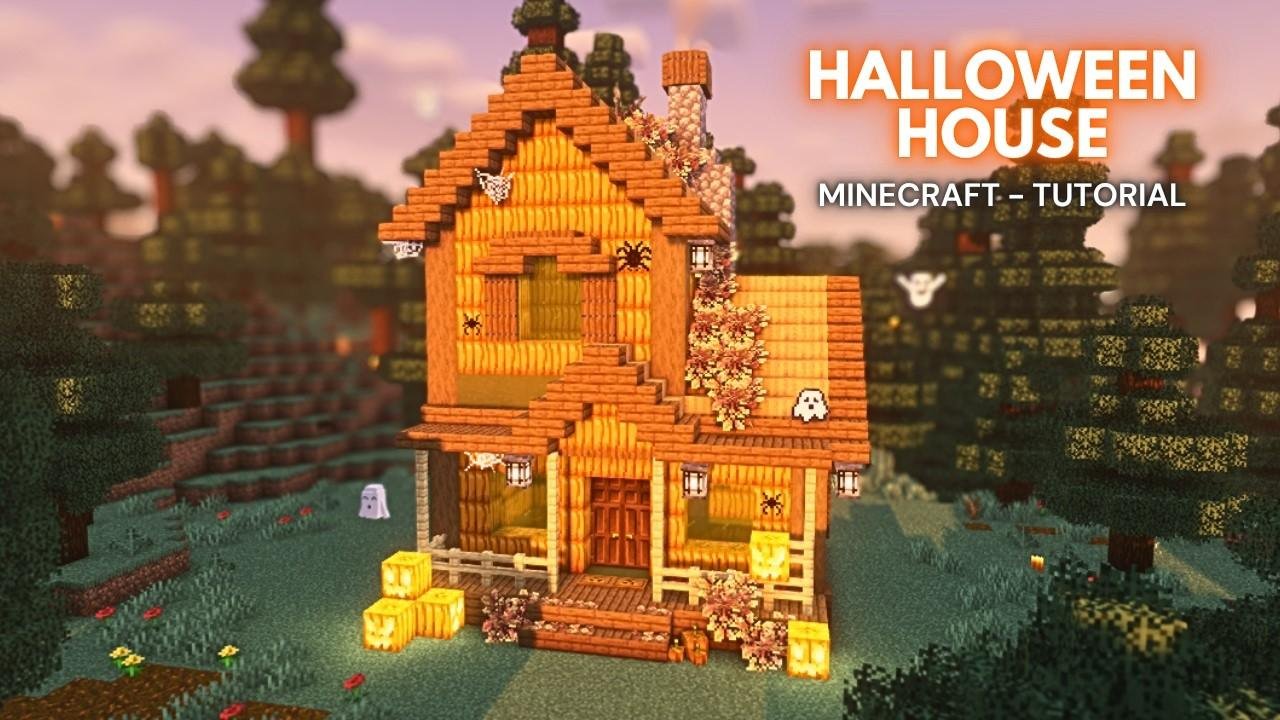 Minecraft halloween house