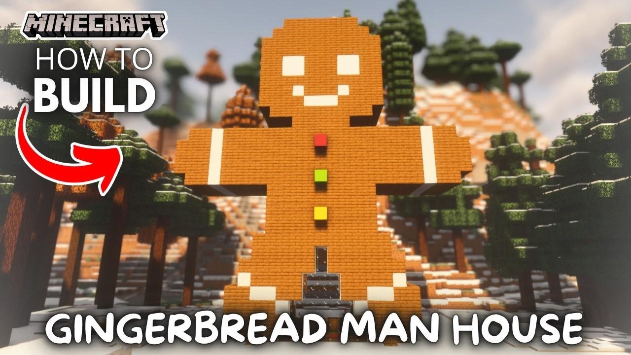Minecraft Gingerbread Man House