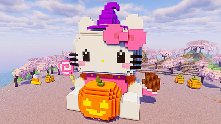 hello_kitty_halloween_house_minecraft_build_tutorial